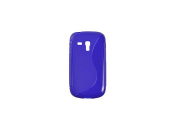 Telone Samsung i8190, i8200, Galaxy S3 mini szilikon tok kék S-Line*
