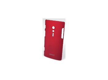 Jekod Super Cool hátlaptok kijelzővédő fóliával Sony LT28 Xperia Ion-hoz piros*