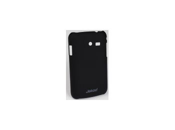 Jekod Super Cool hátlaptok kijelzővédő fóliával Samsung B5510 Galaxy Y Pro-hoz fekete*