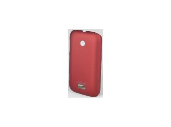Jekod Super Cool hátlaptok kijelzővédő fóliával Nokia Lumia 510-hez piros*