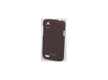 Jekod Super Cool hátlaptok kijelzővédő fóliával HTC Desire V-hez barna*
