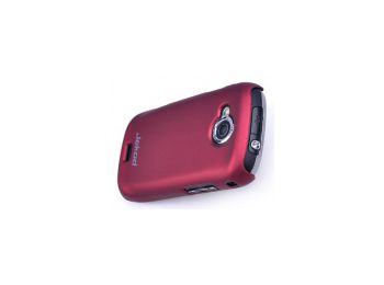 Jekod Super Cool hátlaptok kijelzővédő fóliával Samsung S5560 Marvel-hez piros*