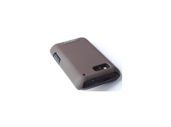 Jekod Super Cool hátlaptok kijelzővédő fóliával Motorola MB525 Defy-hez barna*