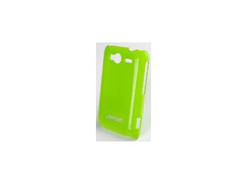 Jekod Shiny hátlaptok kijelzővédő fóliával HTC Wildfire S-hez zöld*