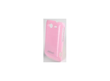 Jekod Shiny hátlaptok kijelzővédő fóliával HTC Wildfire S-hez rózsaszín*