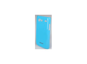 Jekod Shiny hátlaptok kijelzővédő fóliával Samsung i9070 Galaxy S Advance-hoz kék*