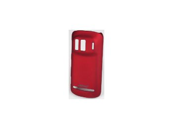 Jekod Super Cool hátlaptok kijelzővédő fóliával Nokia 808 PureView-hoz piros*