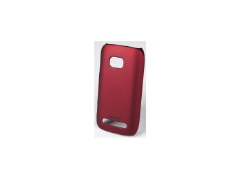 Jekod Super Cool hátlaptok kijelzővédő fóliával Nokia Lumia 710-hez piros*