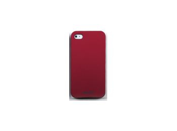 Jekod Super Cool hátlaptok kijelzővédő fóliával Apple iPhone 4, 4S-hez piros*