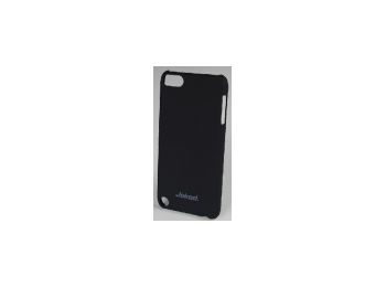 Jekod Super Cool műanyag hátlaptok kijelzővédő fóliával Apple iPod Touch 5-höz fekete*