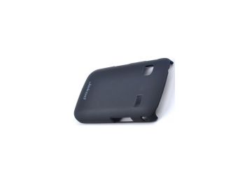 Jekod Super Cool hátlaptok kijelzővédő fóliával Samsung S5660 Galaxy Gio-hoz fekete*
