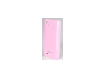 Jekod Shiny hátlaptok kijelzővédő fóliával HTC One SC-hez pink*