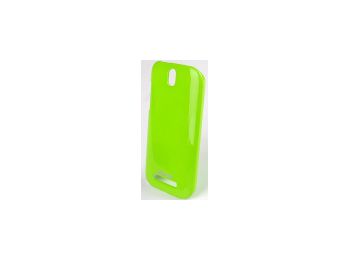 Jekod Shiny hátlaptok kijelzővédő fóliával HTC One ST-hez zöld*