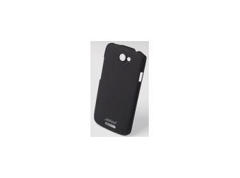 Jekod Super Cool műanyag hátlaptok kijelzővédő fóliával HTC One S-hez fekete*