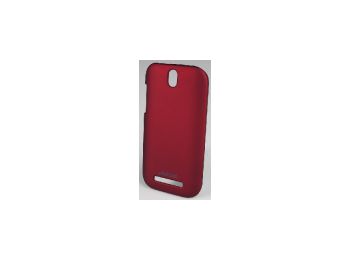 Jekod Super Cool hátlaptok kijelzővédő fóliával HTC One ST-hez piros*