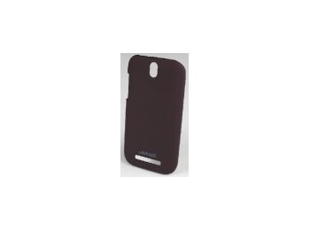 Jekod Super Cool hátlaptok kijelzővédő fóliával HTC One ST-hez barna*