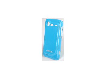 Jekod Shiny hátlaptok kijelzővédő fóliával HTC Incredible S-hez kék*