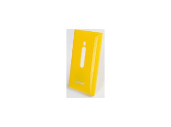 Jekod Shiny hátlaptok kijelzővédő fóliával Nokia Lumia 800-hoz sárga*