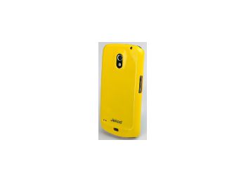 Jekod Shiny hátlaptok kijelzővédő fóliával Samsung i9250 Galaxy Nexus-hoz sárga*