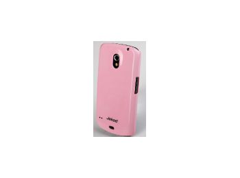 Jekod Shiny hátlaptok kijelzővédő fóliával Samsung i9250 Galaxy Nexus-hoz rózsaszín*